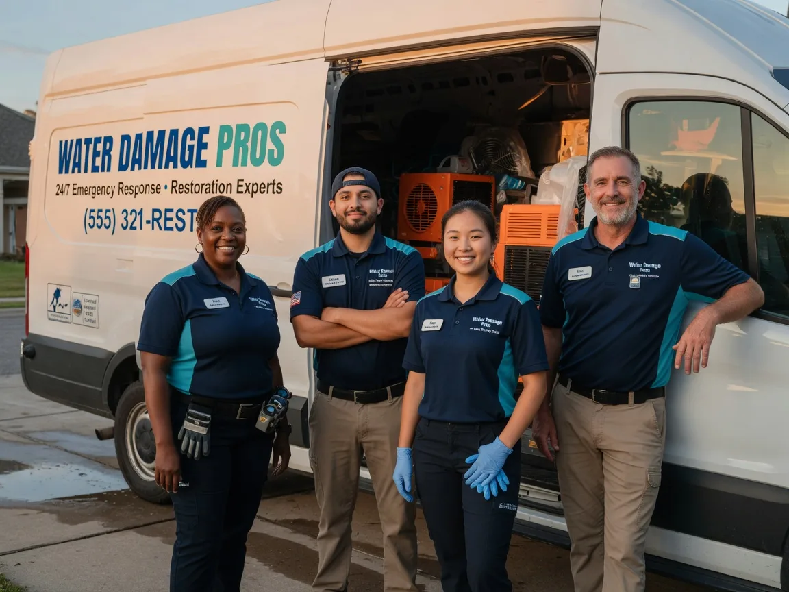 Water Damage Restoration company in Gattman, MS